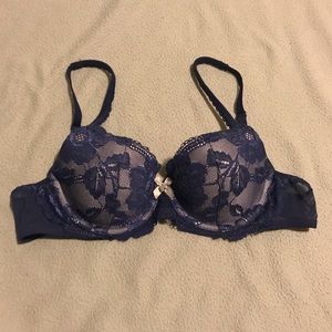Victoria’s Secret Blue Lace Bra Size 34B